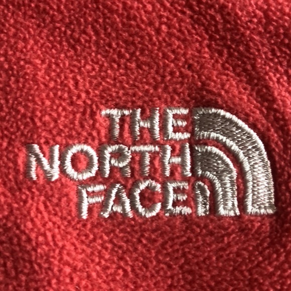 Light pink NORTH FACE quarter zip sweatshirt - Picture 4 of 6